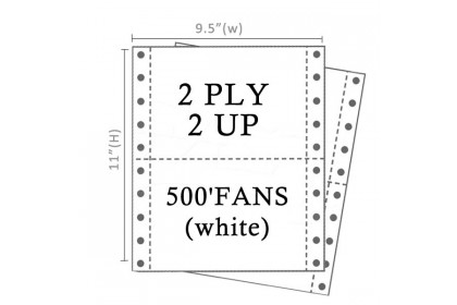 Twin Star A4 NCR Computer Form 2 ply Twin Star A4 NCR Computer Form 2 ply