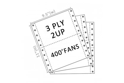 Twin Star A4 NCR Computer Form 3 ply