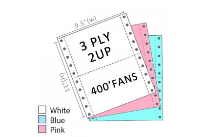 Twin Star A4 NCR Computer Form 3 ply