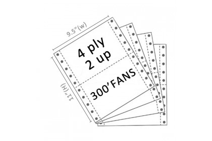 Twin Star A4 NCR Computer Form 4 Ply Twin Star A4 NCR Computer Form 4 Ply