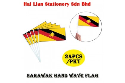 Malaysia / Sarawak Hand Wave Flag Malaysia / Sarawak Hand Wave Flag