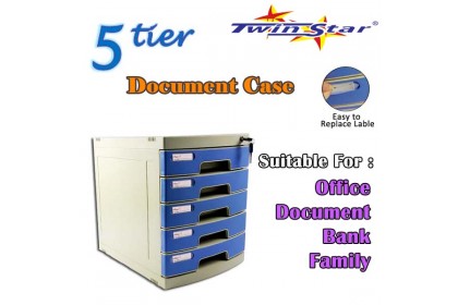 Twin Star Document Drawer With Lock