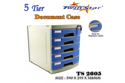 Twin Star Document Drawer With Lock