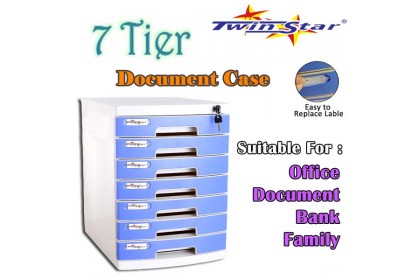 Twin Star Document Drawer With Lock