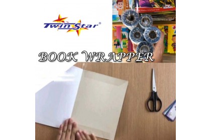Twin Star PVC Emboss Book Wrapper Twin Star PVC Emboss Book Wrapper