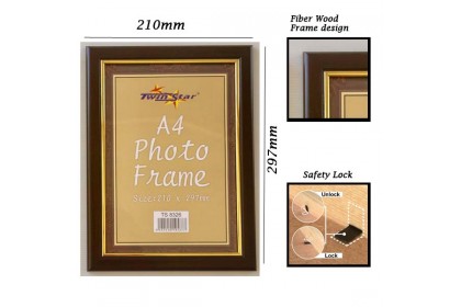 Twin Star A4 Photo Frame/ Certificate Frame Twin Star A4 Photo Frame/ Certificate Frame