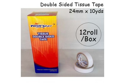 Twin Star Double Sided Tissue Tape Twin Star Double Sided Tissue Tape
