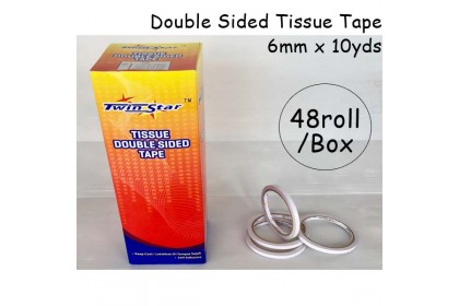 Twin Star Double Sided Tissue Tape Twin Star Double Sided Tissue Tape