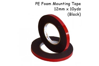 Twin Star Double Sided PE Foam Mounting Tape [black]