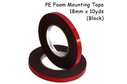 Twin Star Double Sided PE Foam Mounting Tape [black]