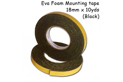 Twin Star Double Sided EVA Foam Mounting Tape [black]