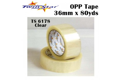 Twin Star OPP Packing Tape [36mm x 80yds]