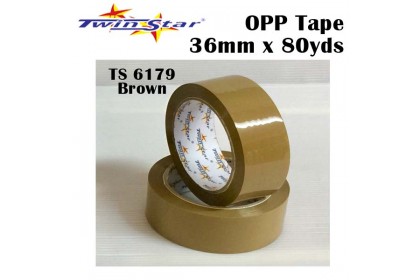 Twin Star OPP Packing Tape [36mm x 80yds]