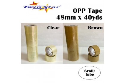Twin Star OPP Packing Tape [48mm x 40yds]