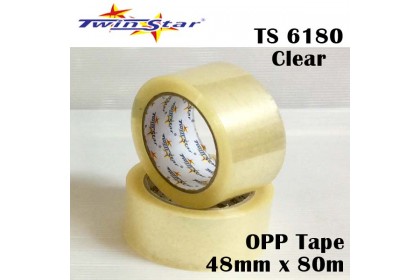 Twin Star OPP Packing Tape [48mm x 80m]