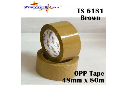Twin Star OPP Packing Tape [48mm x 80m]