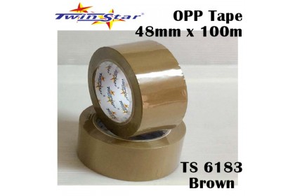 Twin Star OPP Packing Tape [48mm x 100m]