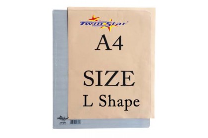 Twin Star A4 Size PVC Transparent Document Holder