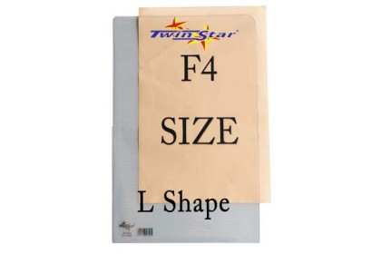 Twin Star F4 Size Transparent Document Holder