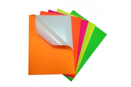 Twin Star A4 Fluorescent Sticker