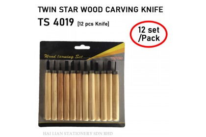Twin Star Wood Carving Knife Set