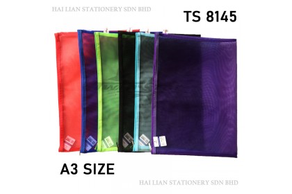 Twin Star Mesh Zipper Bag