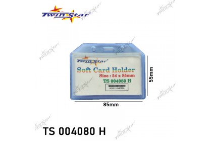 Twin Star Soft Card Holder 55mm x 86mm Twin Star Soft Card Holder 55mm x 86mm