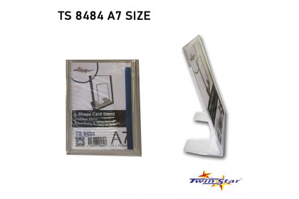 Twin Star L-Shape Card Stand (Vertical)