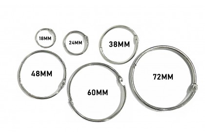 Twin Star Card Ring/ Binder ring