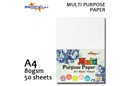 Twin Star Multi Purpose A4 Photocopy Paper Twin Star Multi Purpose A4 Photocopy Paper