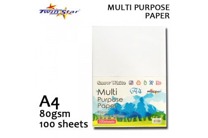 Twin Star Multi Purpose A4 Photocopy Paper Twin Star Multi Purpose A4 Photocopy Paper